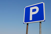 Schild Parkplatz